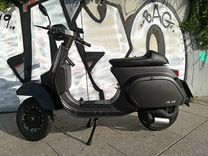 VESPA PKS GREY MATT