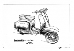 GOMAS  LAMBRETTA D-LD